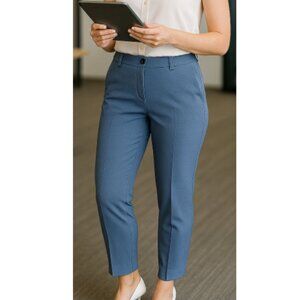 LOFT light blue polished skinny pants- size 14